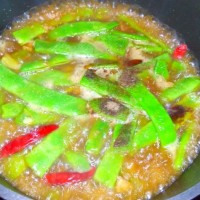 肉沫豆角土豆的做法图解4