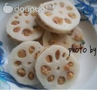 酥炸藕盒的做法图解7
