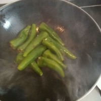 虎皮青椒酿肉的做法图解6