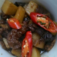 牛蹄筋烧土豆的做法图解7