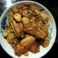 草菇鸡翅的做法图解9