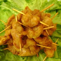 家制牙签肉(鸡肉)的做法图解5