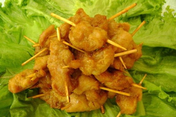 家制牙签肉(鸡肉)的做法