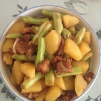 芸豆炖土豆的做法图解3