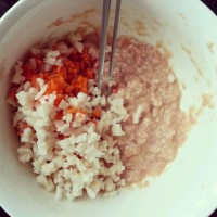 香煎藕饼的做法图解5