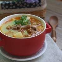 西红柿牛腩汤的做法图解10