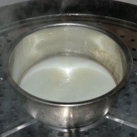 三色蒸蛋的做法图解3