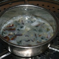 三色蒸蛋的做法图解5