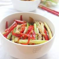 芹菜肉丝的做法图解12