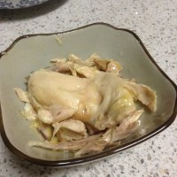 营养早餐~鸡肉蛋花粥的做法图解2