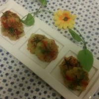 土豆泥杂蔬饼的做法图解6