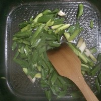 大蒜炒鸡肝的做法图解6