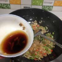 鲜辣榨菜虾皮的做法图解5