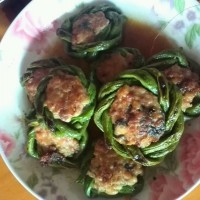 顺德酿豆角的做法图解6
