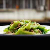 苦瓜肉丝的做法图解6