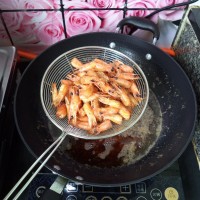 世界杯美食——椒盐虾头的做法图解7
