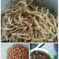 超级好吃下饭菜 萝卜干橄榄菜的做法图解1