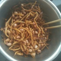超级好吃下饭菜 萝卜干橄榄菜的做法图解7