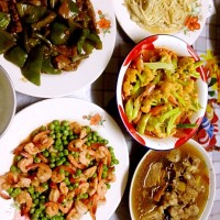 豌豆虾仁的做法图解4