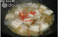 酸菜白肉的做法图解4