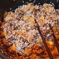 电饭锅红烧肉焖饭的做法图解5