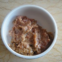 白菜豆腐衣卷肉的做法图解2