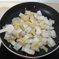 白菜豆腐衣卷肉的做法图解9