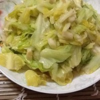 清炒包菜的做法图解5