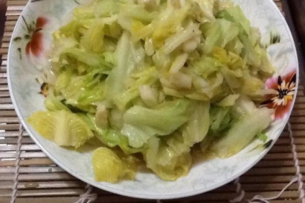 清炒包菜的做法