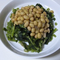 雪里红拌黄豆的做法图解5