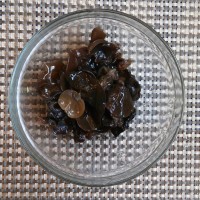 黑牡丹(榨菜酱拌木耳)-乌江榨菜的做法图解1