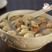 山药鱼丸棒骨汤------冬季暖身的做法图解9