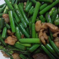 美味的蒜薹炒肉丝!的做法图解4