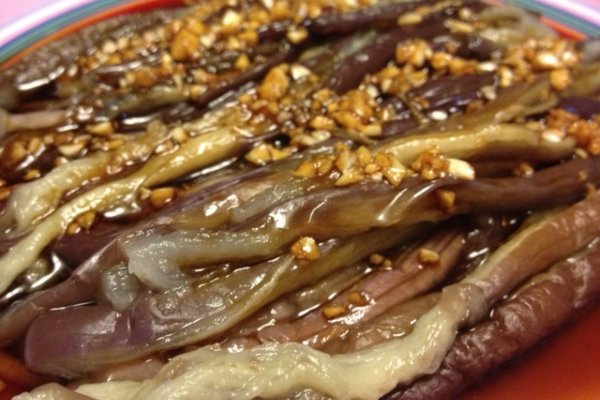 凉拌蒸茄子的做法