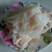 尖椒炒藕片的做法图解2