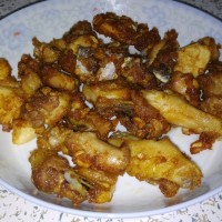蒜香炸鸡的做法图解4