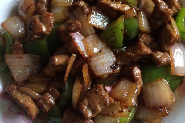 黑椒牛肉的做法