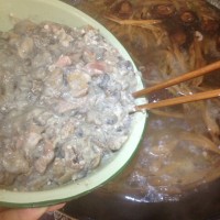 元旦新鲜牡蛎杂菜汤的做法图解7
