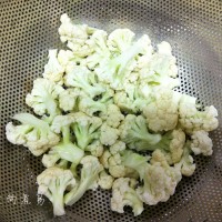 肉片干椒炒花菜的做法图解5