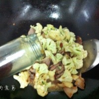 肉片干椒炒花菜的做法图解10