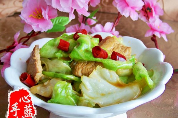 美极手撕包菜的做法
