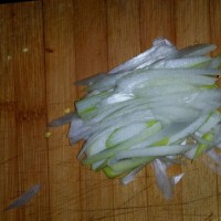 小肠拌白菜心的做法图解3