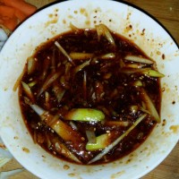 小肠拌白菜心的做法图解5