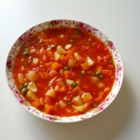 番茄浓汤控——豆蔻年华的做法图解5