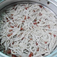 香煎芋丝糕的做法图解7