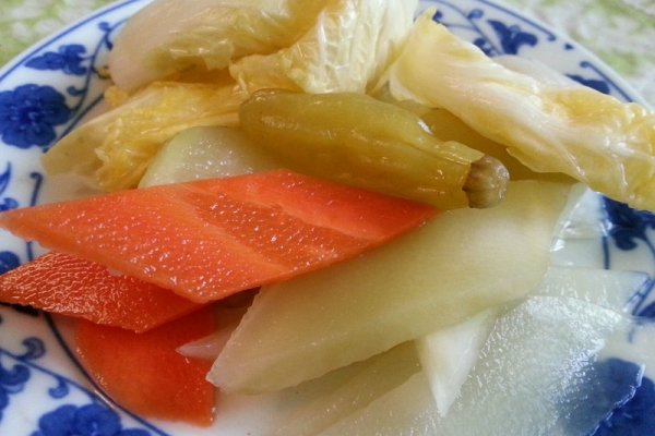乐乐自家菜---山寨泡菜的做法