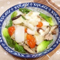 鲜美泡菜肉片炒年糕的做法图解10