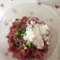 雪里蕻冬笋炒肉丝的做法图解4