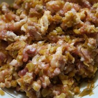 金汤榨菜肉糜镶冬瓜—乌江榨菜的做法图解6