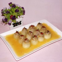 金汤榨菜肉糜镶冬瓜—乌江榨菜的做法图解16